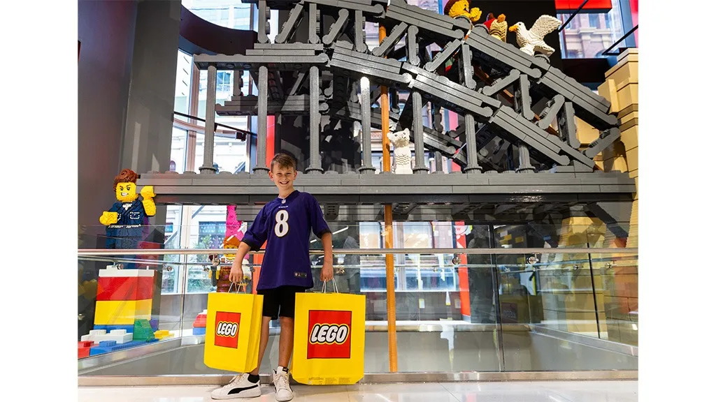 A világ legnagyobb LEGO áruháza most nyílt meg.