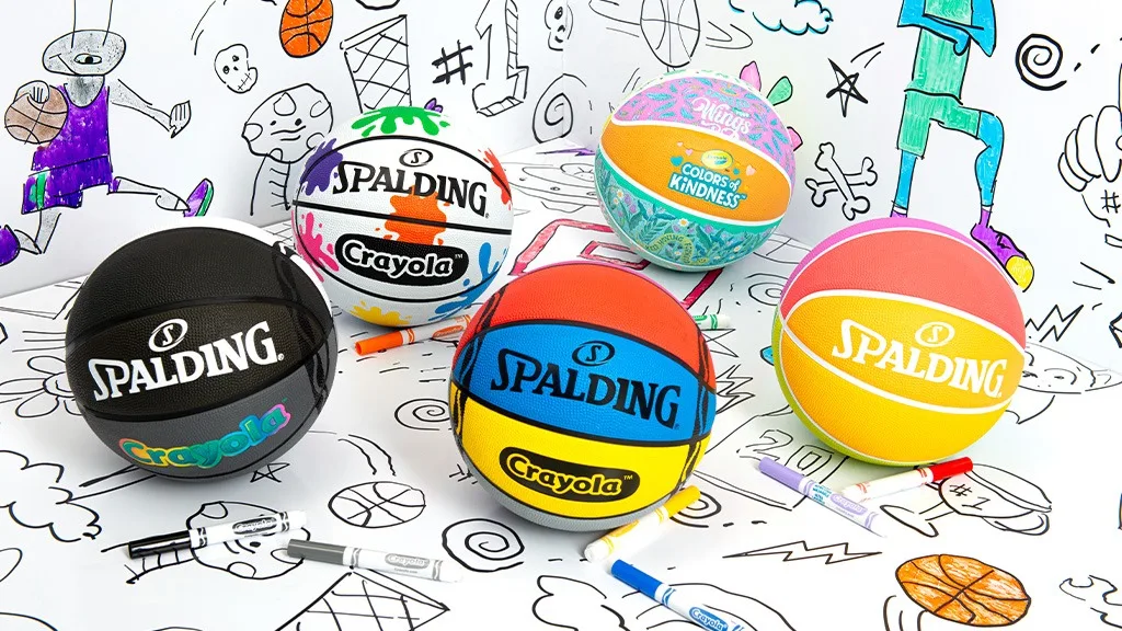 A kis művészek is pályára léphetnek a Spalding és a Crayola együttműködésének köszönhetően