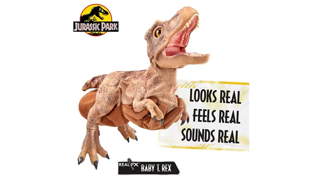 A gyerekek örökbe fogadhatnak egy dinoszauruszt a Wow! Stuff valódi FX Baby T. Rex-szel