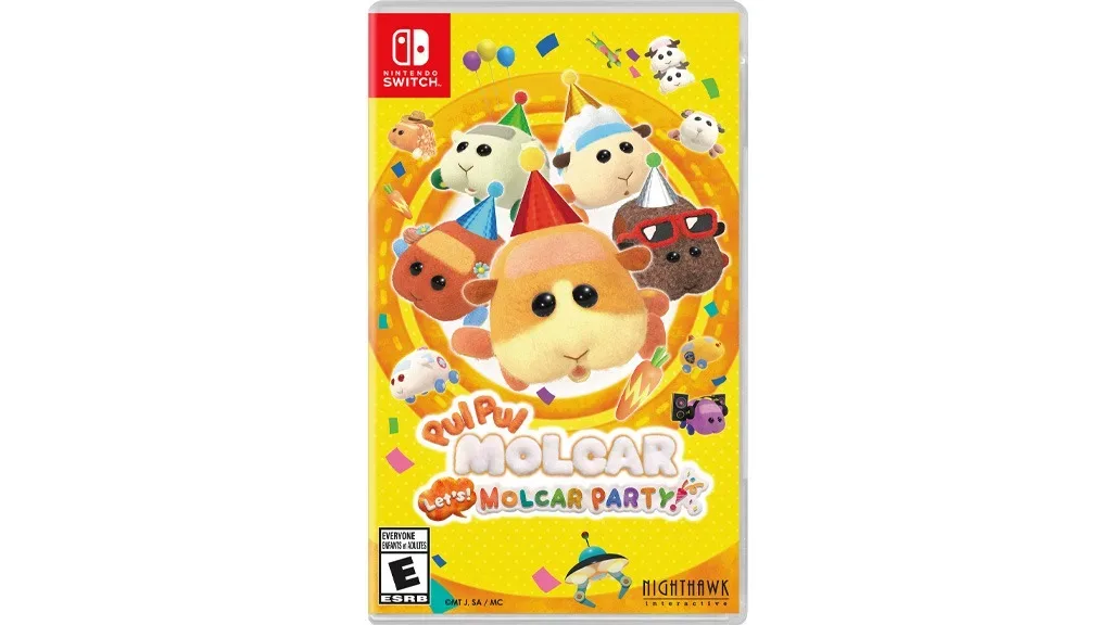 Játssz minijátékokat tengerimalacokkal a Pui Pui Molcar Lets! Molcar Party! című játékban!