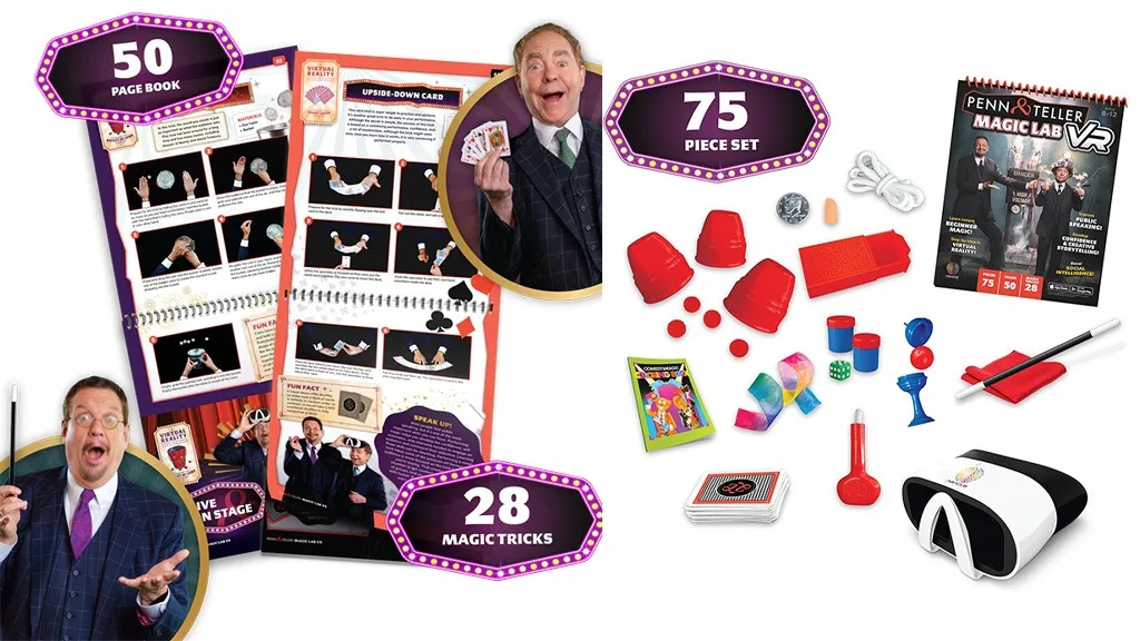 Válj illúziómesterré Penn &amp; Teller varázslatos laborjával VR-ben