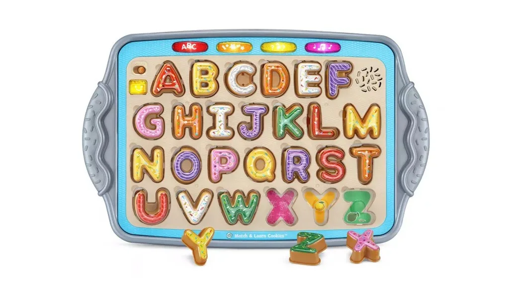 A LeapFrog Match and Learn Cookies játék az ABC-t egyszerűvé és édesé teszi