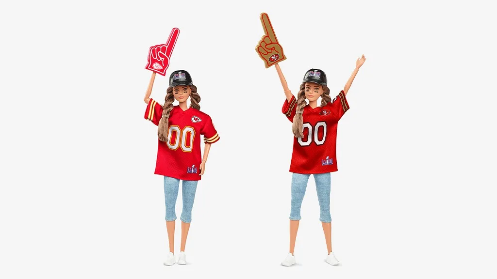 Ezek az új Super Bowl termékek a Mattel Creations-tól készen állnak a játéknapra