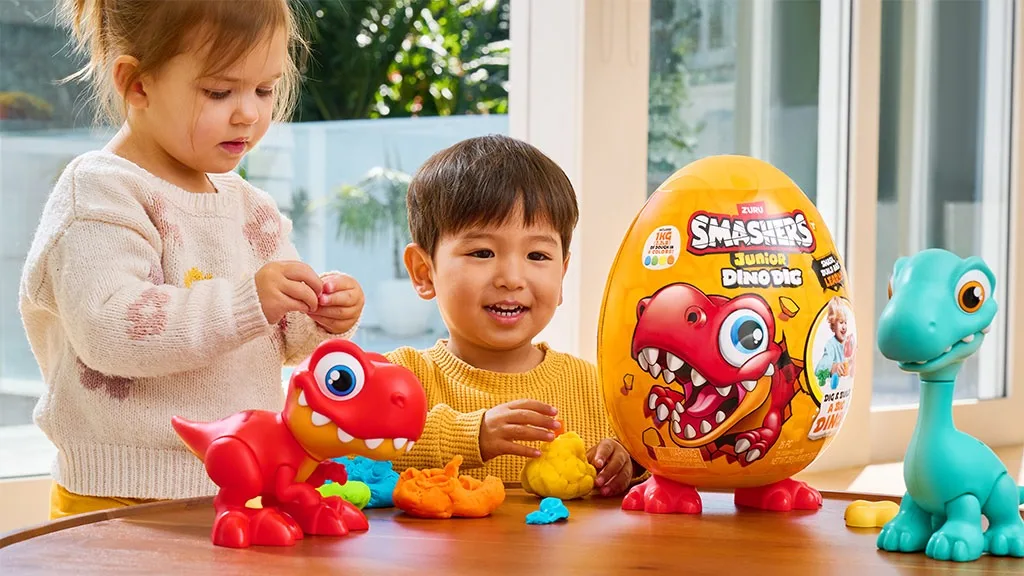 A ZURU új Smashers sorozata a legaranyosabb kis dinókat tartalmazza