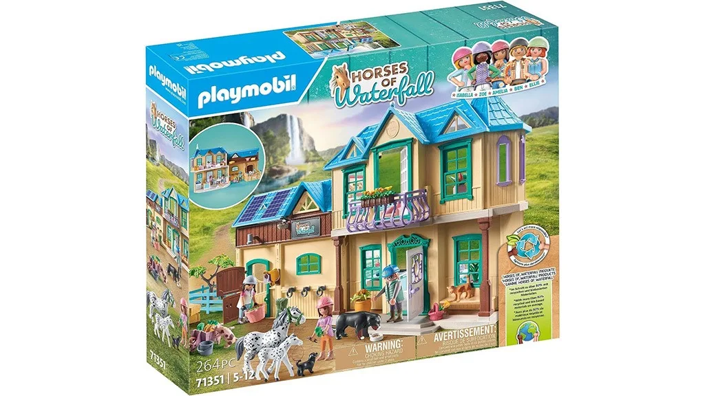 Playmobil - A vízesés lovai: Vízesés farm termékbemutató