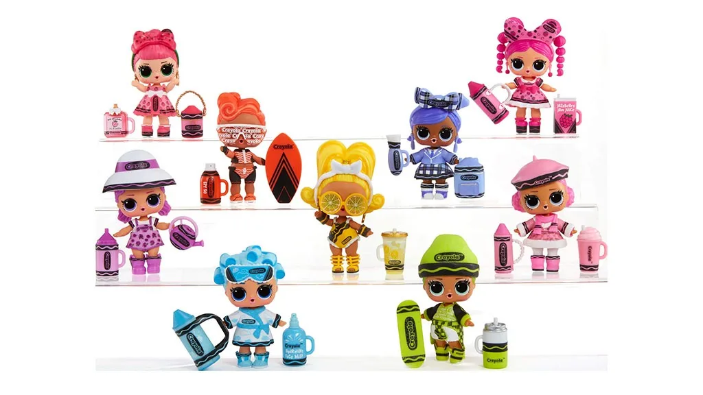 Az MGA Entertainment és a Crayola L.O.L. Surprise! együttműködése végre elkezdődött