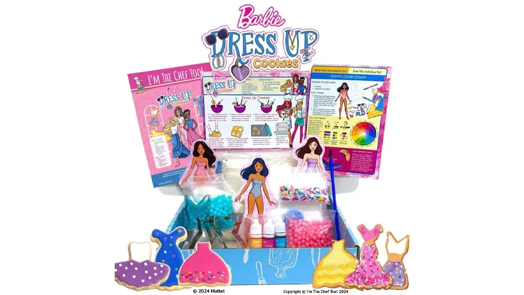Ezek a Barbie-témájú sütőkészletek ötvözik a tudományokat, a művészetet és a főzést