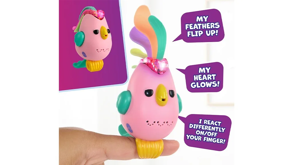 A gyerekek nem lesznek képesek letenni ezeket az új Fingerlings Sweet Tweets madarakat