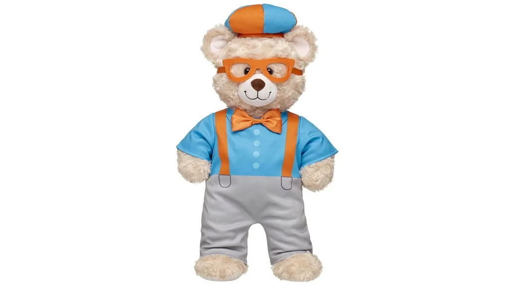 A gyerekek felöltöztethetik a Build-A-Bear plüssüket egy új Blippi jelmezbe