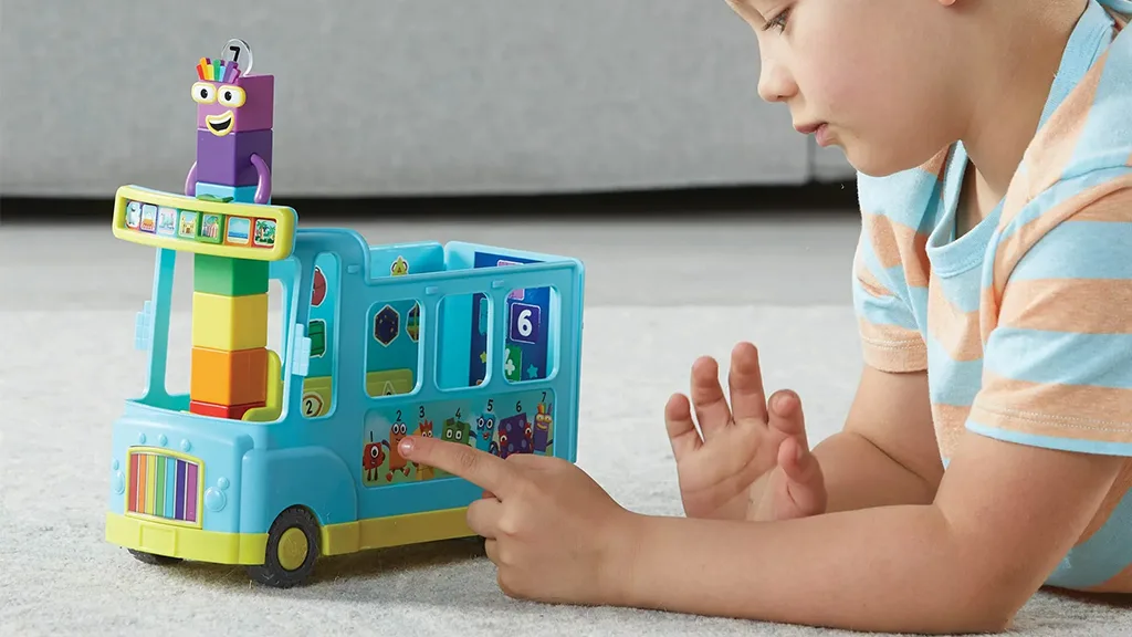 Játékbemutató: Numberblocks - Szivárvány Számoló Busz
