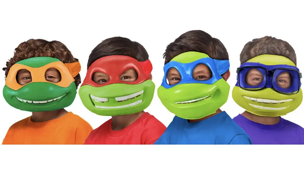Játékbemutató: Playmates Toys Tini Nindzsa Teknőcök Mutáns Balhé Szerepjáték Maszk