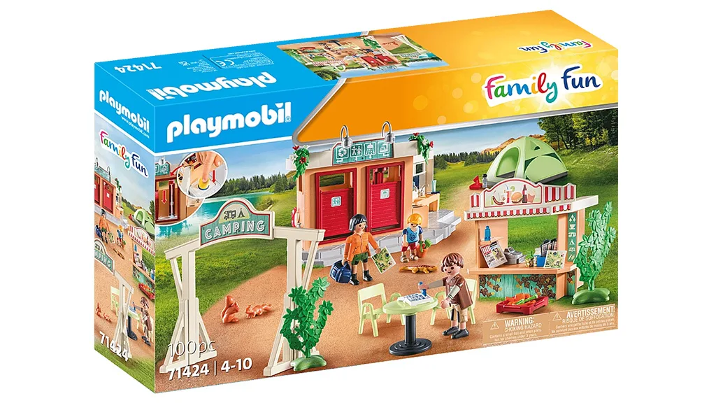 Játékbemutató: Playmobil táborhely