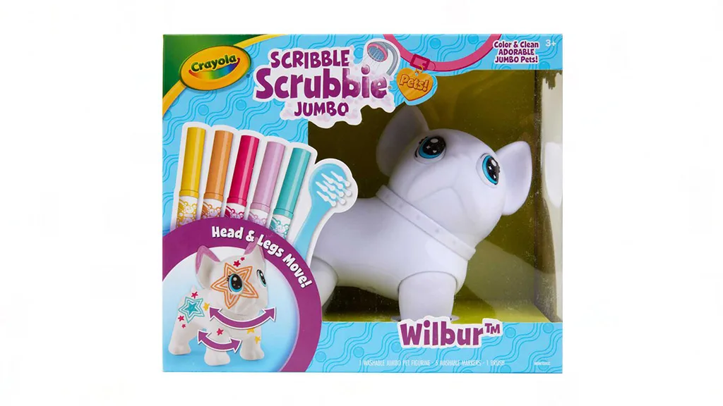 Játékbemutató: Crayola Scribble Scrubbie - Óriás Háziállat: Wilbur