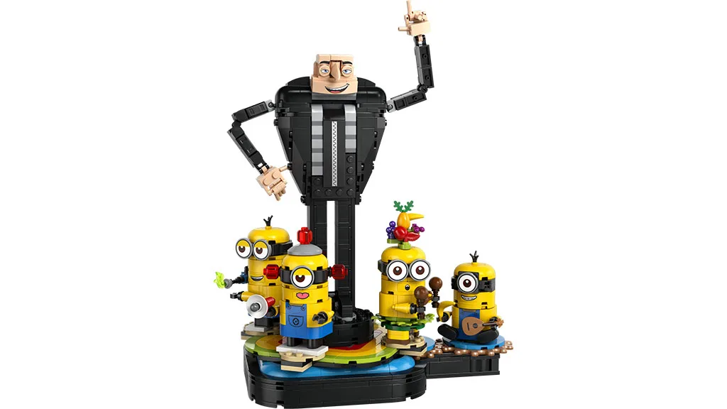 Te is mesterien gonosznak érezheted magad az új LEGO® Gru készleteket