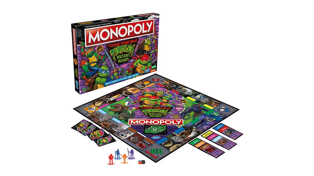 Játékbemutató: Hasbro Tini Nindzsa Teknőcök: Mutant Mayhem Monopoly
