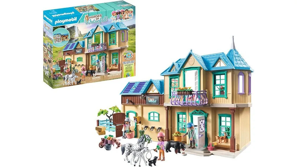 Fedezd fel a Playmobil Vízesés Ranch varázslatos lovait!