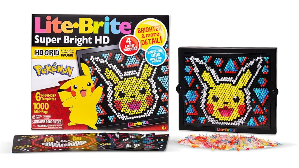 Játékbemutató: Basic Fun! Lite-Brite Super Brite HD Pokémon &amp; Barbie szettek