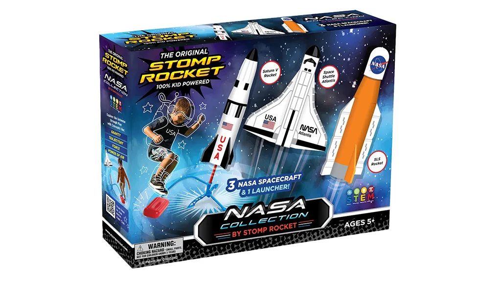 Indulj el a Stomp Rocket űr kollekciójának videóversenyén
