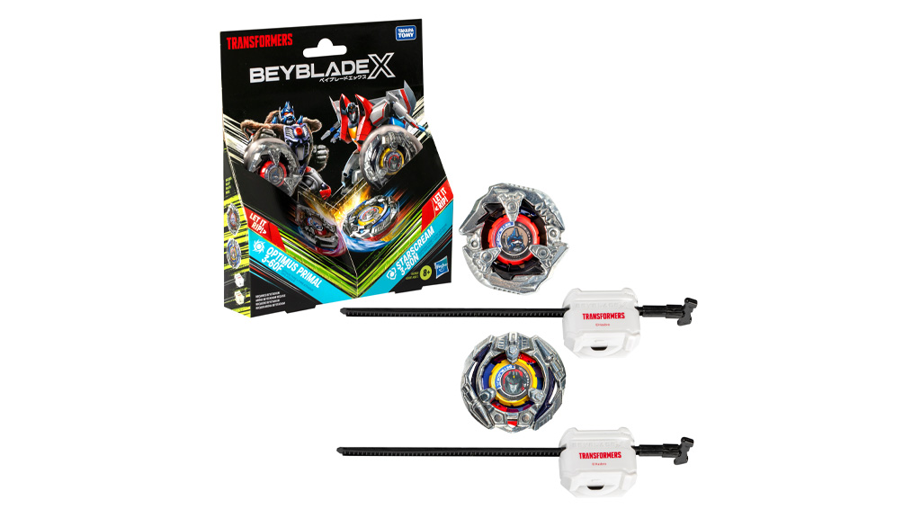 Pörgesd fel a nyarat új Transformers-témájú BEYBLADE pörgettyűkkel!