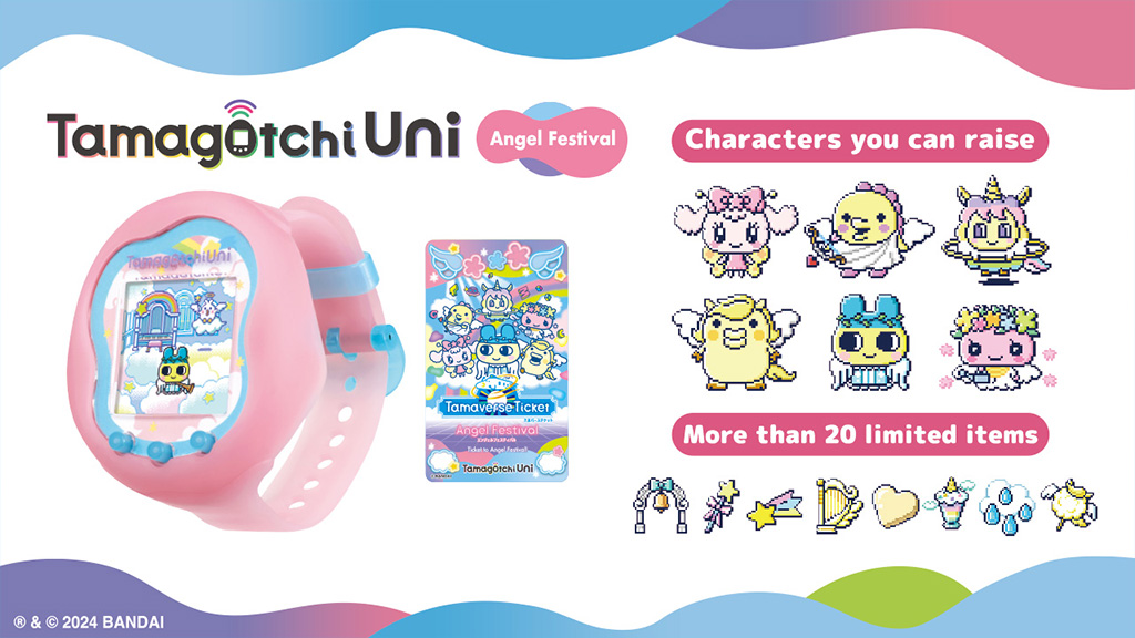 Angyalok és szörnyek érkeznek a Tamaverse-be a Tamagotchi Uni második hullámával