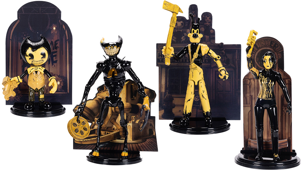Játékbemutató: JAKKS Pacific Bendy és a sötét ébredés figurák 1. sorozat
