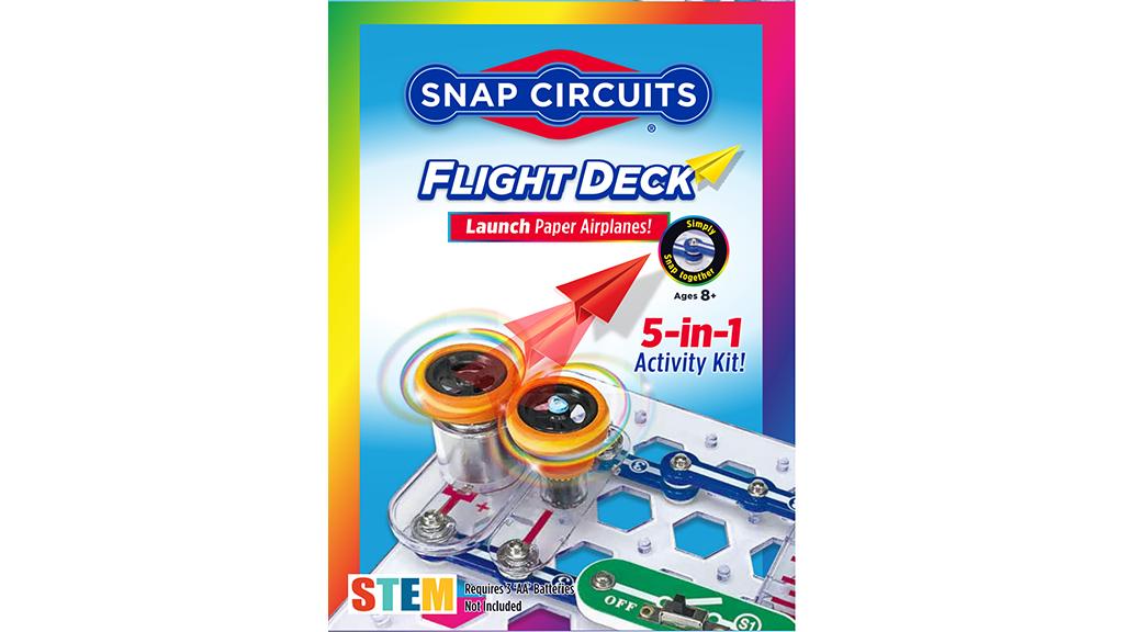 Játékbemutató: Elenco Snap Circuits Flight Deck Activity Kit
