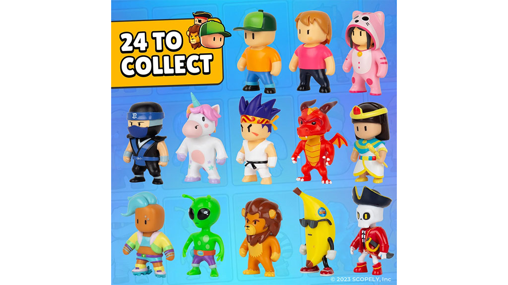 Játékbemutató: PMI Kids Worlds Stumble Guys gyűjthető figurák 6 darabos deluxe doboz