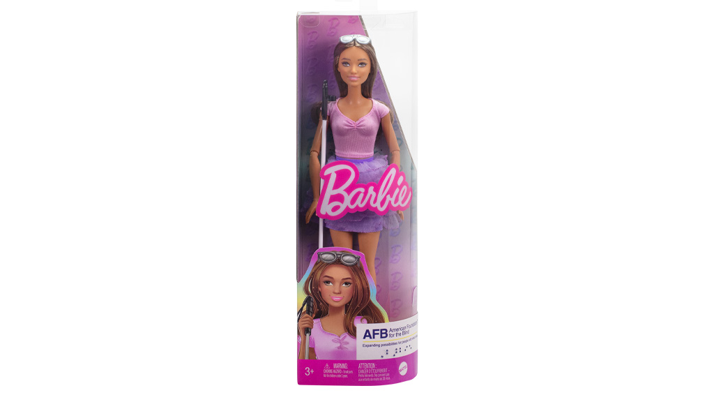 Itt van az első vak Barbie baba és a Down-szindrómás fekete Barbie baba
