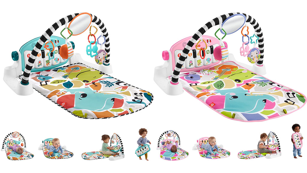 Játékbemutató: Fisher-Price Rugdalódzó zongora játszószőnyeg fénnyel és hanggal