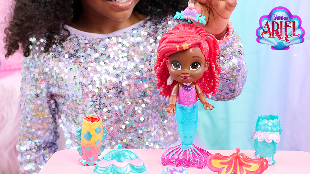 Játékbemutató: Just Play Disney Junior Splash &amp; Glow Ariel
