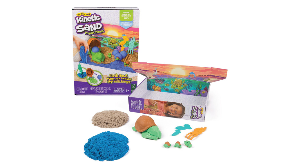 Mentsd meg az óceánt egy szem homokkal a Spin Master Kinetic Sand Project Planet kollekciójával