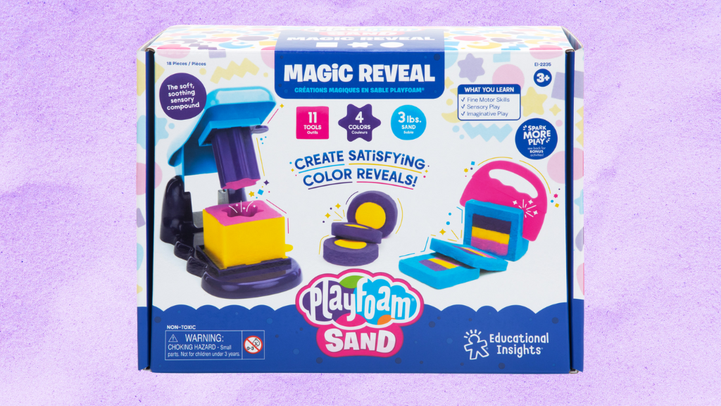 Játékbemutató: Educational Insights Playfoam Sand Magic Reveal