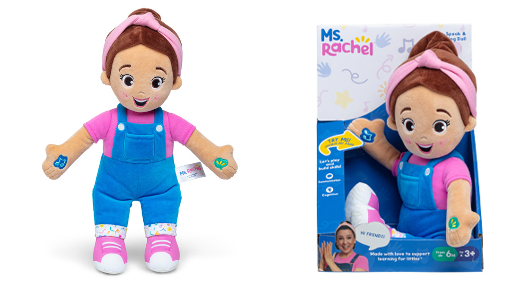 Itt van a Spin Master Ms. Rachel játékgyűjteménye