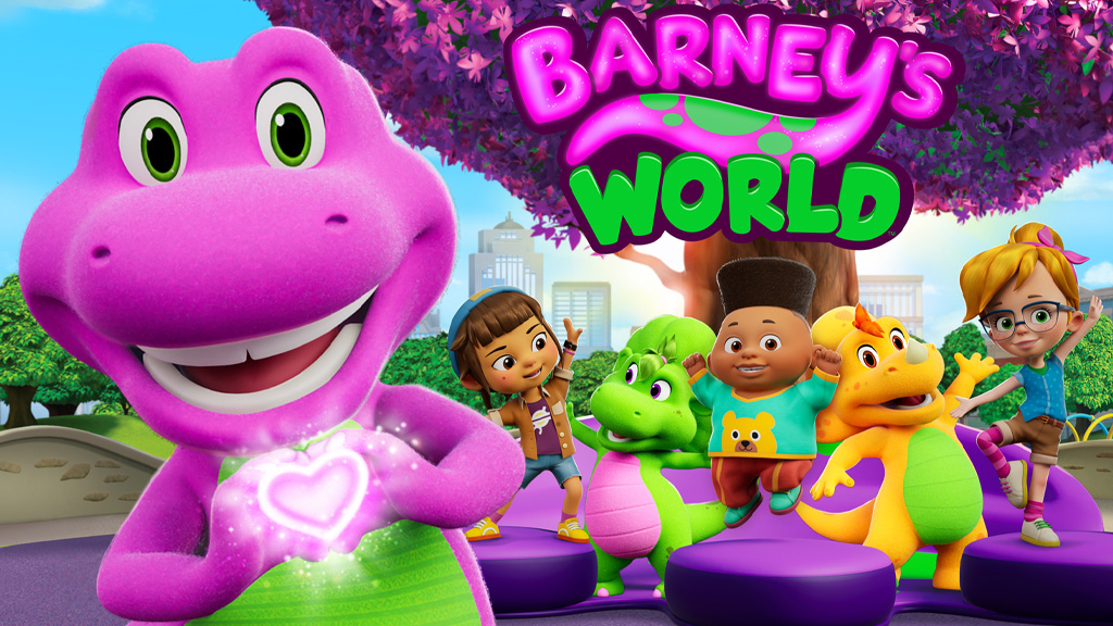Bepillantást nyerhetünk Barney visszatérésébe az új animációs sorozattal, a Barney világával