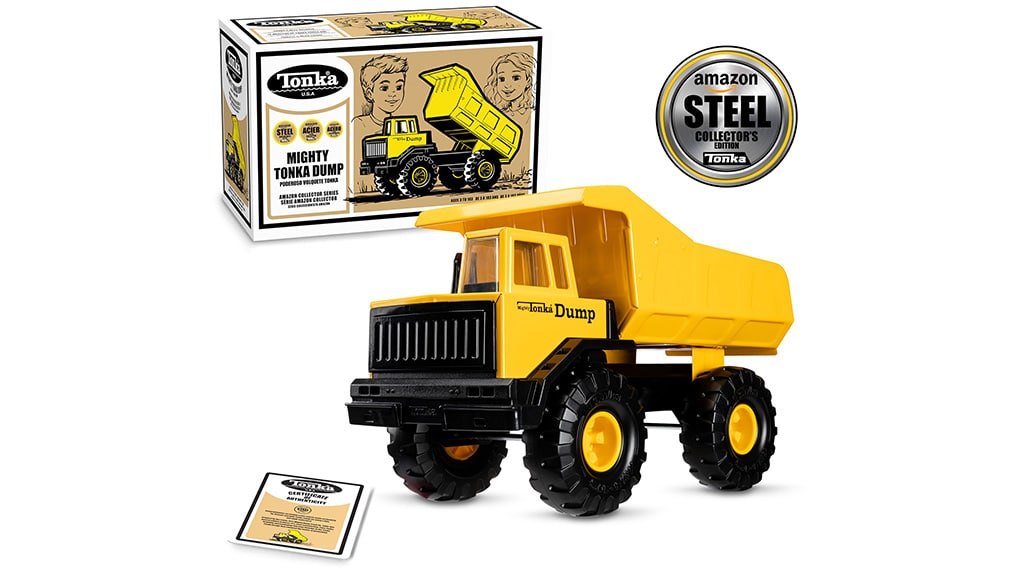 Játékbemutató: Basic Fun! Tonka Retro Mighty Dump Truck – Gyűjtői kiadás
