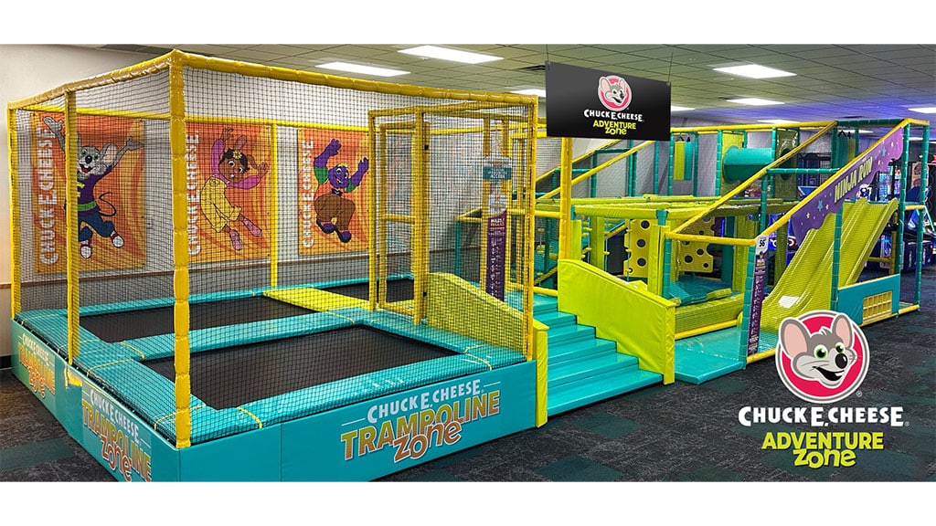 A gyerekek el lesznek ragadtatva az új Chuck E. Cheese kalandzónáktól