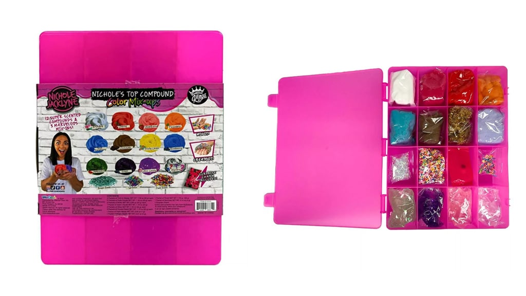 WeCool Toys Nichole Jacklyne Top Slimes színkeverő készlet