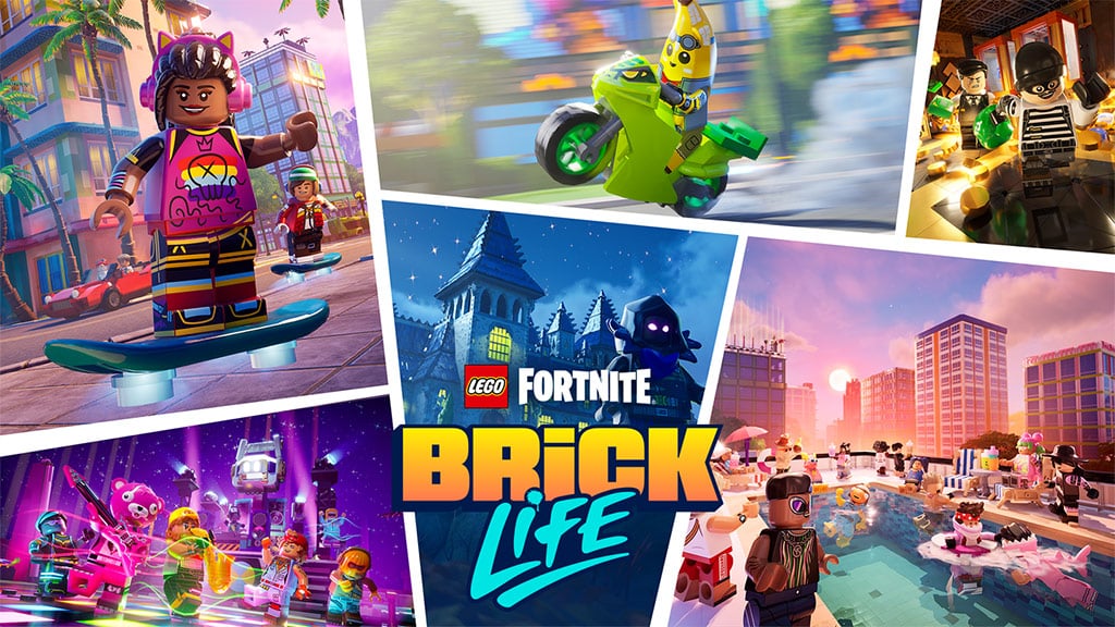 A LEGO Csoport és az Epic Games bemutatja az átnevezett LEGO Fortnite-ot.