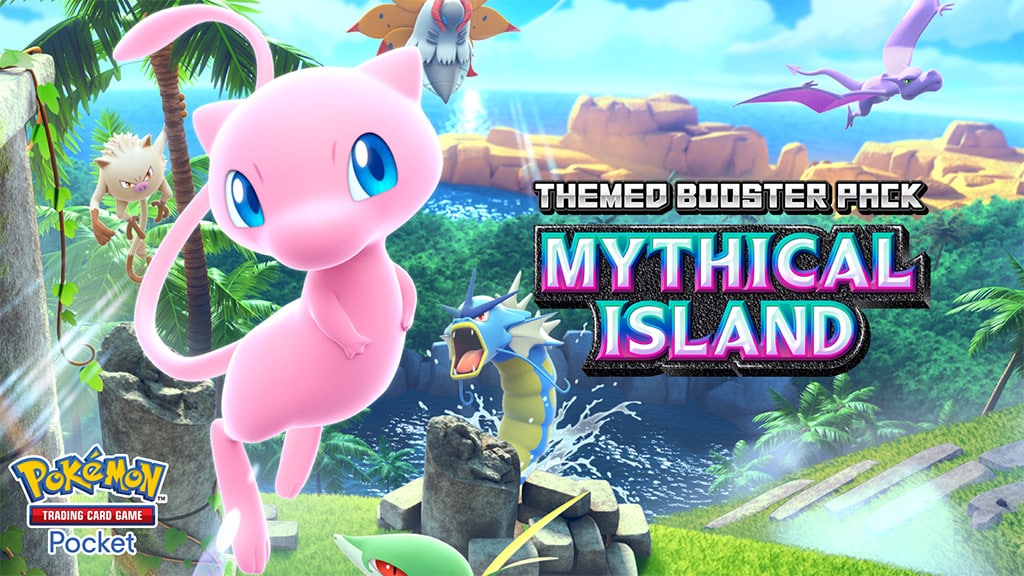 Kapd el mindet a Pokémon TCG Pocket Mítikus Sziget bővítőcsomaggal!