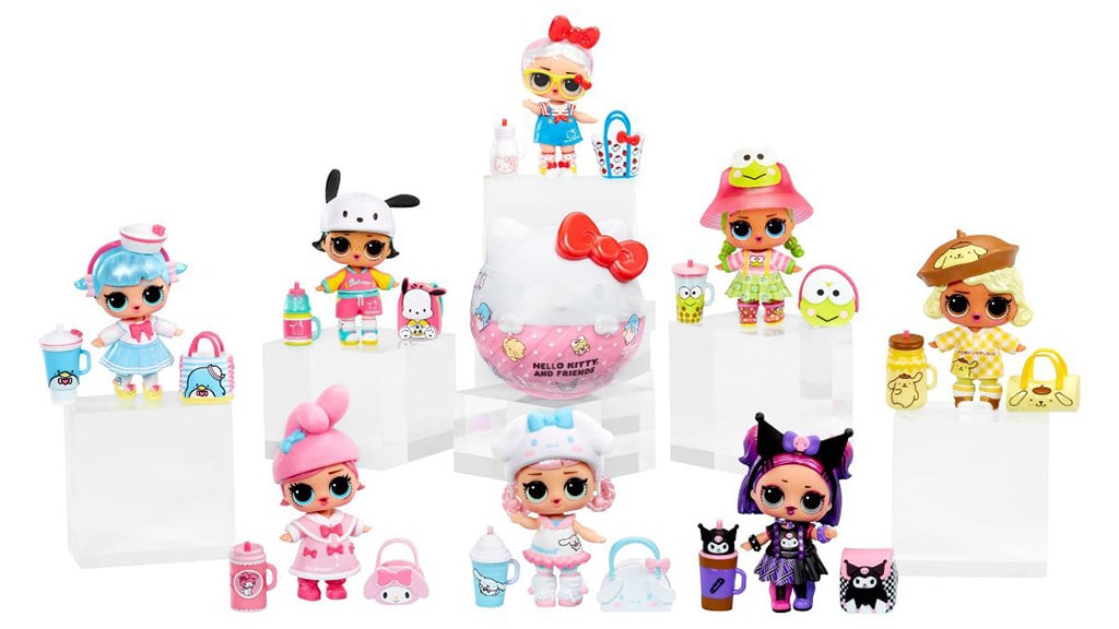 Sanrio meglepetések várnak az MGA Entertainment legújabb kollekciójában