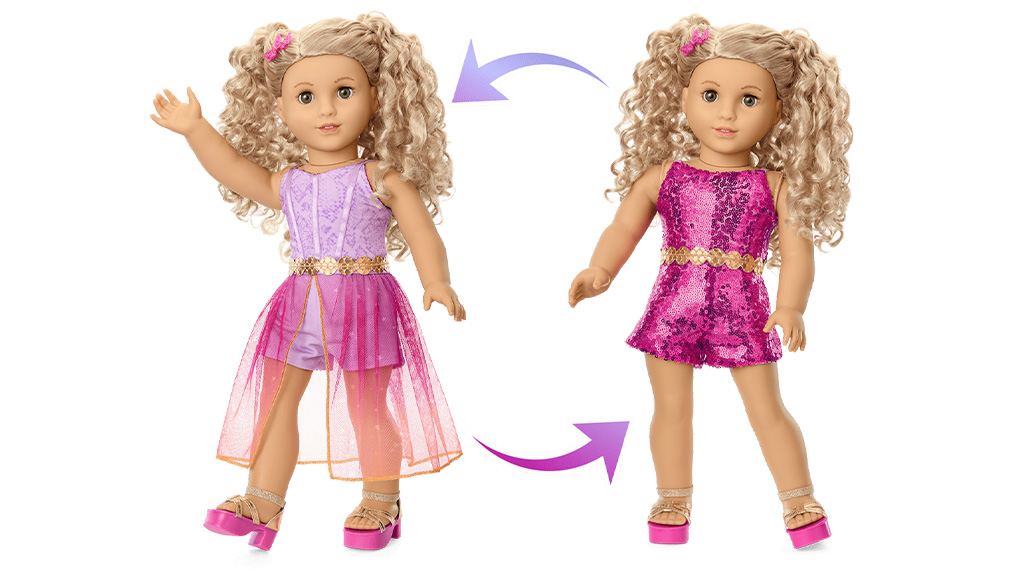 Az American Girl Truly Me stílusváltásai valóban elbűvölőek.