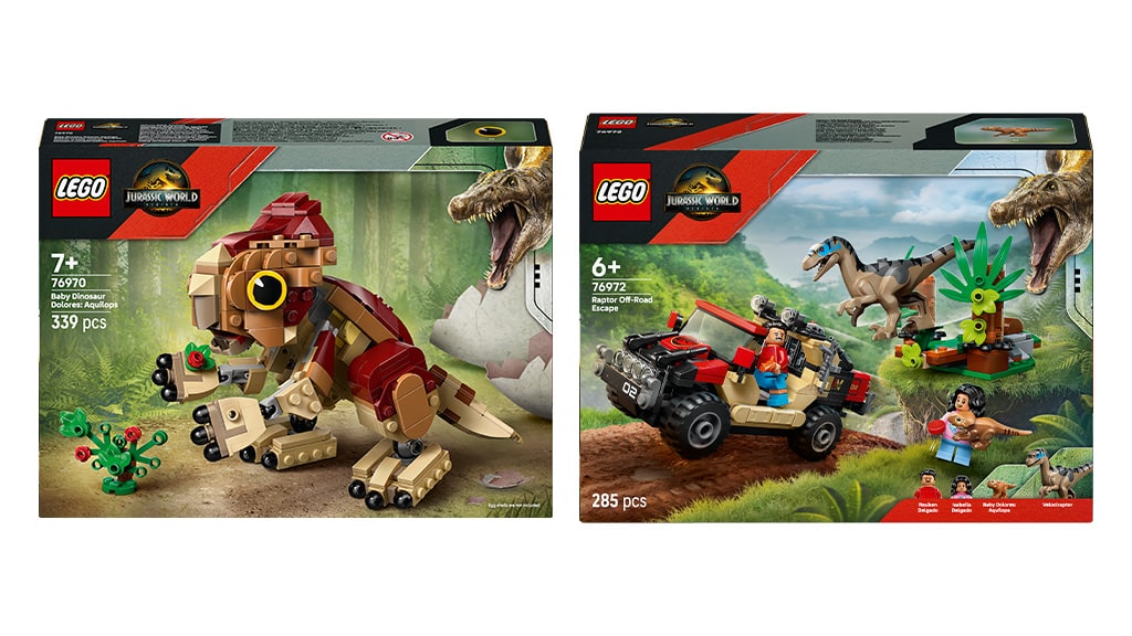 Ezek a Jurassic World Rebirth LEGO készletek távol állnak a kihalástól