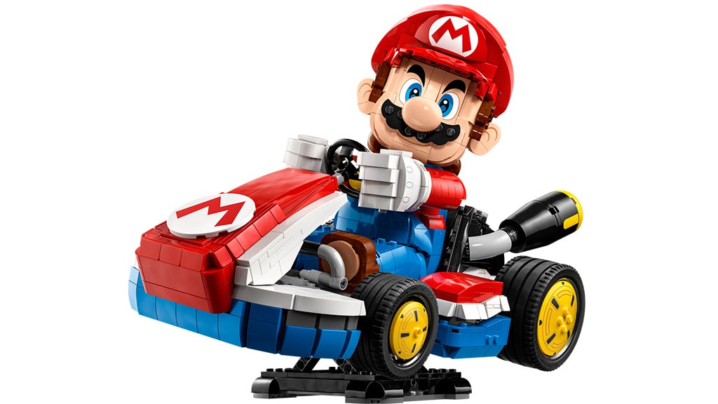 Családok építhetik meg Mariót és gokartját ezzel az új LEGO készlettel.