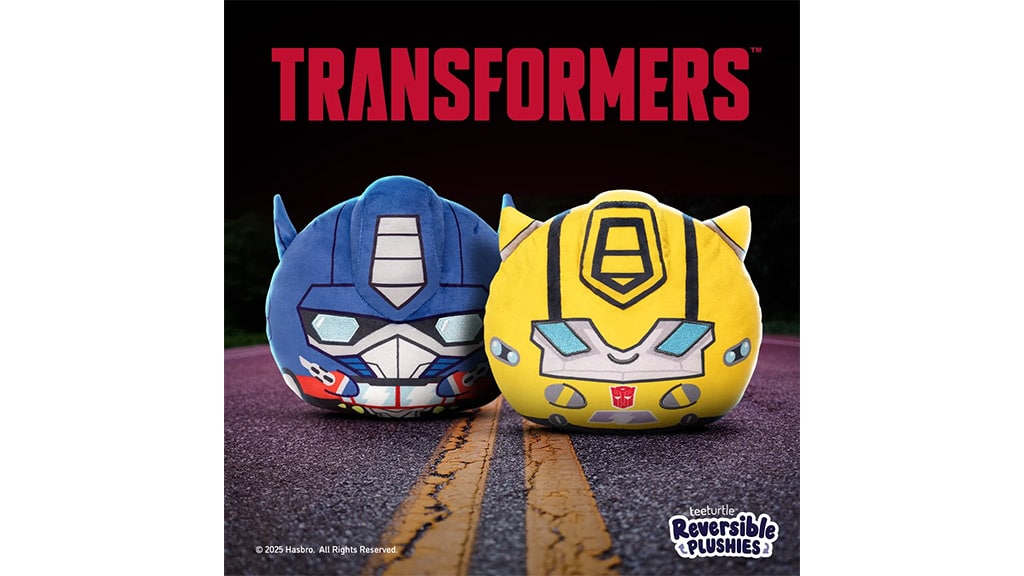Itt a TeeTurtle új Transformers plüss kollekciója