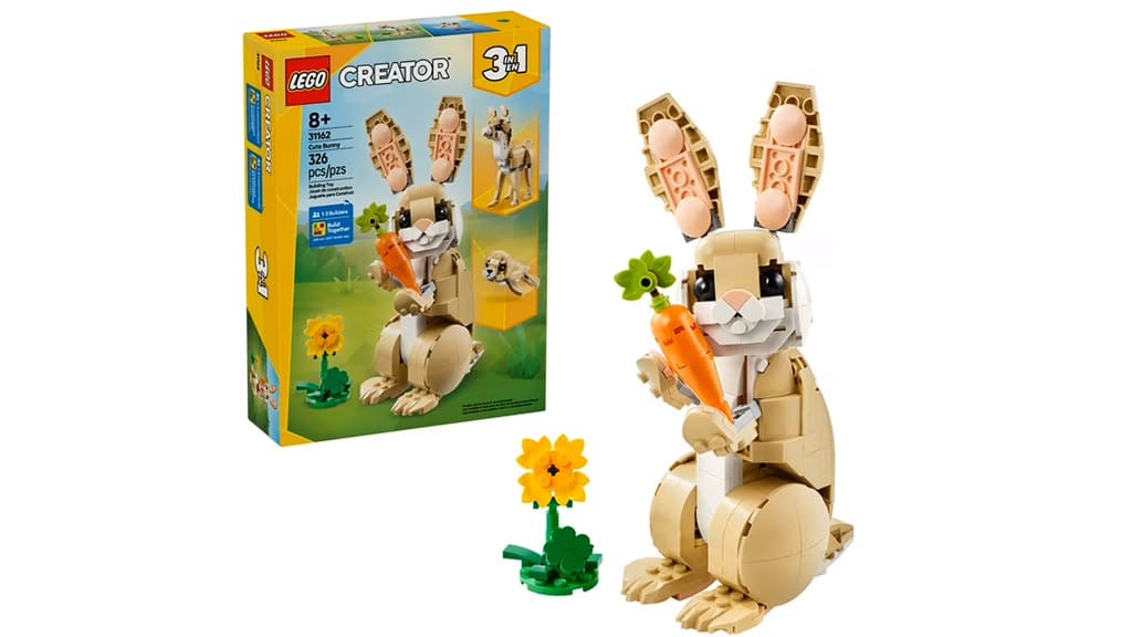 LEGO Creator 3 az 1-ben Cuki Nyuszi készlet