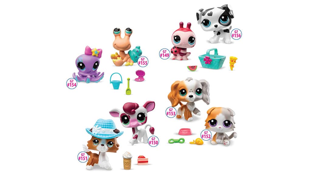 Basic Fun! Littlest Pet Shop Meglepetés Állatpárok 3. széria