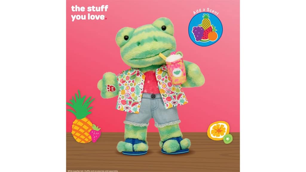 A Build-A-Bear új kollekciója tele van gyümölcsös cukiságokkal
