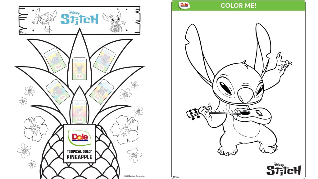 A Dole Lilo és Stitch receptjei tökéletesek minden ohana számára