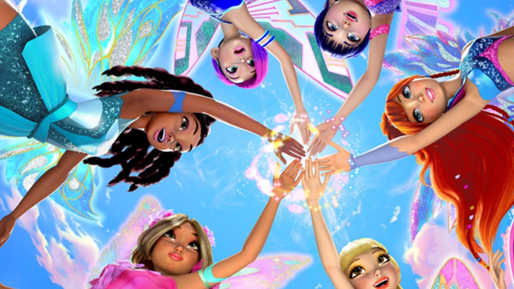 A Winx Club szereplői tündérport hintenek a Roblox univerzumban