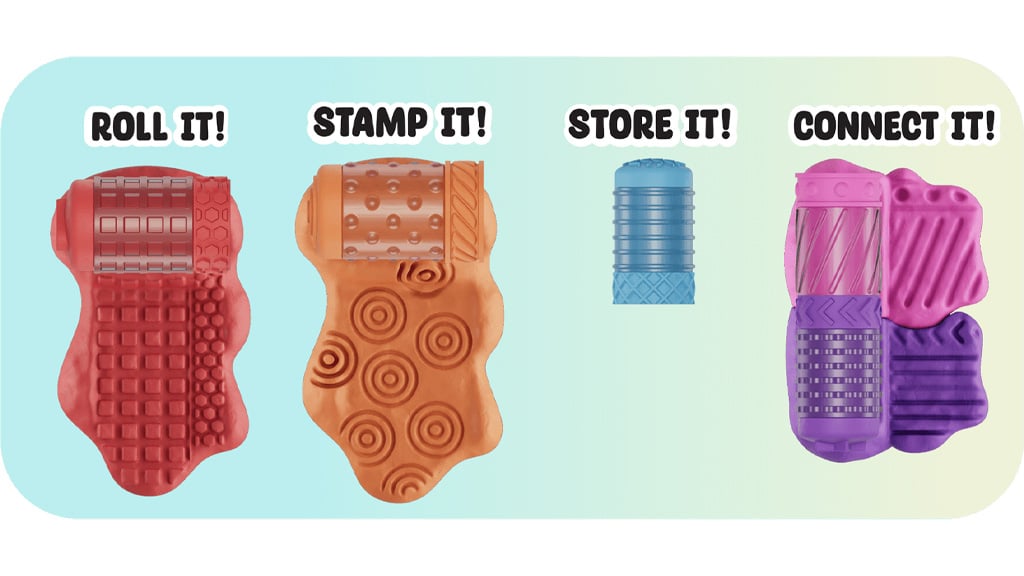 Próbáld ki a Wonder Factory Sosem száradó gyurma- és kinetikus homok kollekcióját